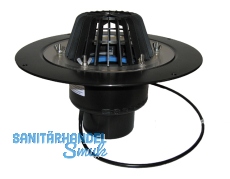 HL62.1/7 Dachabl. DN75 m. Klemmelem. u. Heizung (10-30W/230V)