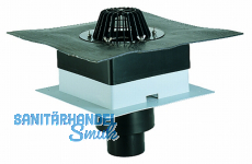 HL63H/1 Dachabl. DrainBox DN110 m. Bitumenmanschette