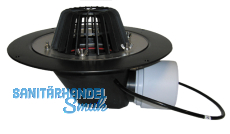 HL64.1 Dachabl. DN75/110 waagr m. Klemmelem. u. Heizung (10-30W/