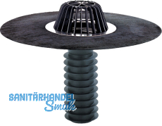 HL69H/2 Renovierungsdachabl. f. DN125 m. Bitumenmanschette