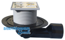 HL80 Balk.- u. Terr.abl. DN50/75 drehb. m. frosts. GK. 123x123mm