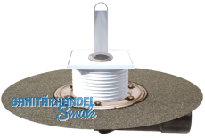 HL80.2H Bodenabl. DN50/75 drehb. m. Bitu menmanschette. GV. Vent