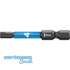 WERA Bit-Einsatz 840/4IMP DC 1/4"sechskant 4,0/50 mm Innensechskant WERA Bit-Einsatz 840/4IMP DC 1/4"sechskant 4,0/50 mm Innensechskant