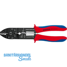 KNIPEX Crimpzange 9721C unisolierte Kabelschuhe/-Verbinder 0,5-6 mm², L=230 mm KNIPEX Crimpzange 9721C unisolierte Kabelschuhe/-Verbinder 0,5-6 mm², L=230 mm