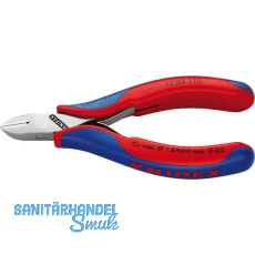 KNIPEX Elektronik-Seitenschneider 7702 DIN 9654 rund, kleine Facette, L=115 mm KNIPEX Elektronik-Seitenschneider 7702 DIN 9654 rund, kleine Facette, L=115 mm