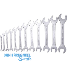 WGB Doppelmaulschlüssel-Satz DIN3110 6-22 mm 8-teilig WGB Doppelmaulschlüssel-Satz DIN3110 6-22 mm 8-teilig