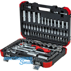 GEDORE RED Steckschl�ssel-Satz 1/4" + 1/2" mit Umschaltknarren 94-teilig