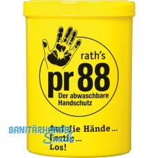 Hautschutzcreme PR88 silikonfrei, wasserlöslich 1000 ml Dose Hautschutzcreme PR88 silikonfrei, wasserlöslich 1000 ml Dose