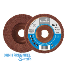 LUKAS Schleiflamellenteller SLTV Normalkorund � 178 mm Korn A104