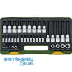 PROXXON Steckschlüssel-Satz 1/4"+1/2" Torx/Innensechskant 42-teilig PROXXON Steckschlüssel-Satz 1/4"+1/2" Torx/Innensechskant 42-teilig