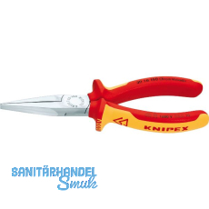 KNIPEX VDE Langbeck-Flachzange DIN 5745 lange, flache Backen L�nge 160 mm