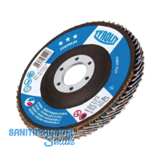 TYROLIT Schleiflamellenteller Fastcut Premium***gekr�pft � 125 mm Korn 40