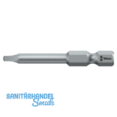 WERA Bit-Einsatz 868/4 lang 1/4"sechskant 2/50 mm Innenvierkant