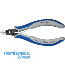 KNIPEX Präzisions-Elektronik-Seitenschneider 7912 DIN 9654 rund, Facette, 125 mm KNIPEX Präzisions-Elektronik-Seitenschneider 7912 DIN 9654 rund, Facette, 125 mm