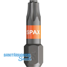 SPAX Bit-Einsatz T-Star 1/4"sechskant T25/25 mm Zapfenf�hrung, Inhalt 5 St�ck