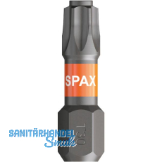 SPAX Bit-Einsatz T-Star 1/4"sechskant T30/25 mm Zapfenf�hrung, Inhalt 5 St�ck