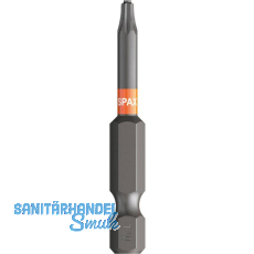 SPAX Bit-Einsatz T-Star 1/4"sechskant T10/50 mm Zapfenführung, Inhalt 5 Stück SPAX Bit-Einsatz T-Star 1/4"sechskant T10/50 mm Zapfenführung, Inhalt 5 Stück