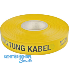 Leitungswarnband gelb Aufschrift Kabel Breite 40 mm L�nge 250 Meter