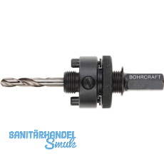 BOHRCRAFT Lochsägenschaft AS3 m. Zentrierbohrer f. Lochsäge 32-210 mm BOHRCRAFT Lochsägenschaft AS3 m. Zentrierbohrer f. Lochsäge 32-210 mm