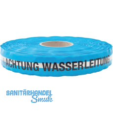 Ortungswarnband "Achtung Wasserleitung" blau 250 m