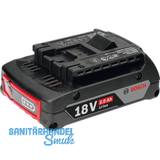 BOSCH Akku / Ersatzakku GBA 18 Volt / 2,0 Ah (IEC) Li-Ion