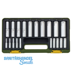 PROXXON Spezial Steckschlüssel-Satz mit Tiefbetteinsätzen 20-teilig PROXXON Spezial Steckschlüssel-Satz mit Tiefbetteinsätzen 20-teilig