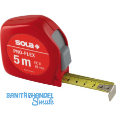 SOLA Rollbandma� Pro-Flex 5 m EG-Pr�fzeichen Genauigkeit II