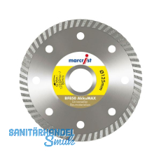 MARCRIST Diamant-Trennscheibe BF850 AkkuMax 125 x 22,23 mm Baumaterialien