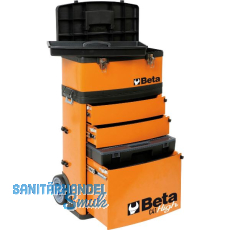 BETA Werkzeug-Trolley C41H mit zwei stapelbaren Modulen