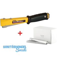 STANLEY Hammertacker-Set 6-PHT 150 + 80 TS Klammern PF 10mm STANLEY Hammertacker-Set 6-PHT 150 + 80 TS Klammern PF 10mm