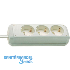 3 Fach Stromverteiler mit 1400 mm Kabel 3G 1.5 3 Fach Stromverteiler mit 1400 mm Kabel 3G 1.5