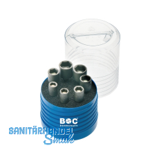 BOHRCRAFT Steckschl�ssel-Satz m. Magnet 1/4"sechskant f. Au�ensechskant 7-tlg.