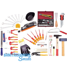 Werkzeugsatz f�r den Elektriker 86-teilig