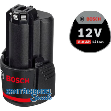 BOSCH Akku / Ersatzakku GBA Stab-Form 12 Volt / 2,0 Ah (IEC) Li-Ion BOSCH Akku / Ersatzakku GBA Stab-Form 12 Volt / 2,0 Ah (IEC) Li-Ion