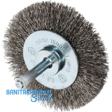 OSBORN Rundb�rste mit Schaft 70 x 11 x 6 mm rostfreier Stahldraht