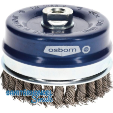 OSBORN Topfbürste 120 x 20 mm Stahldraht gezopft M14 OSBORN Topfbürste 120 x 20 mm Stahldraht gezopft M14