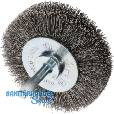 OSBORN Rundbürste mit Schaft 70 x 18 x 6 mm rostfreier Stahldraht OSBORN Rundbürste mit Schaft 70 x 18 x 6 mm rostfreier Stahldraht