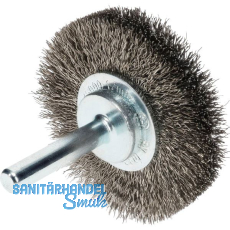 OSBORN Rundbürste mit Schaft 50 x 10 x 6 mm rostfreier Stahldraht OSBORN Rundbürste mit Schaft 50 x 10 x 6 mm rostfreier Stahldraht