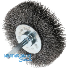 OSBORN Rundbürste mit Schaft 80 x 19 x 6 mm Stahldraht OSBORN Rundbürste mit Schaft 80 x 19 x 6 mm Stahldraht
