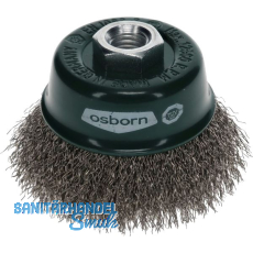 OSBORN Flächenreinigungs Topfbürste 75 x 25 mm rostfreier Stahldraht M14 OSBORN Flächenreinigungs Topfbürste 75 x 25 mm rostfreier Stahldraht M14