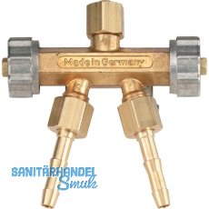 POLOGEN Doppelablassventil G 3/8" LH f�r Acetylen