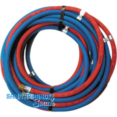 POLOGEN Schlauchgarnitur für Acetylen/Sauerstoff 15m POLOGEN Schlauchgarnitur für Acetylen/Sauerstoff 15m