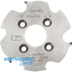 LAMELLO HW-Nutfr�ser f�r P-System CNC 100 x 7 x 30 mm