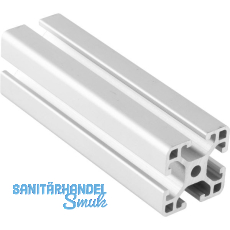 Aluminium Nutprofil ISP Nut 6 L30 leicht 30 x 30 mm 4 Nuten Aluminium Nutprofil ISP Nut 6 L30 leicht 30 x 30 mm 4 Nuten