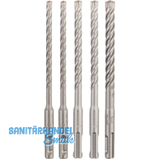 BOSCH SDS-Plus p5X Hammerbohrer-Satz HM ø 6-10 mm 5-teilig BOSCH SDS-Plus p5X Hammerbohrer-Satz HM ø 6-10 mm 5-teilig