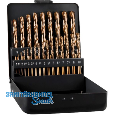 ALPEN Spiralbohrer-Kassette DIN338RN HSS Cobalt GRIP KM25 � 1-13mm 25-teilig