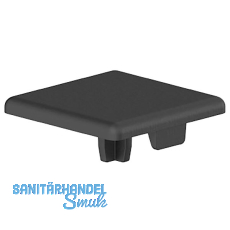 FATH Abdeckkappe f�r Profile 30 x 30 mm steckbar 1 Kreuz schwarz Nut 6