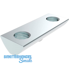 FATH Nutenstein doppelt Nut 8 einschwenkbar mit Federkugel M6 FATH Nutenstein doppelt Nut 8 einschwenkbar mit Federkugel M6