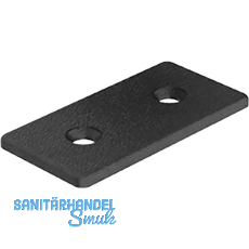 FATH Abdeckkappe für Profile 40 x 80 mm anschraubbar schwarz FATH Abdeckkappe für Profile 40 x 80 mm anschraubbar schwarz