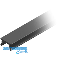 FATH Abdeckprofil schwarz 2000 mm Nut 8 FATH Abdeckprofil schwarz 2000 mm Nut 8